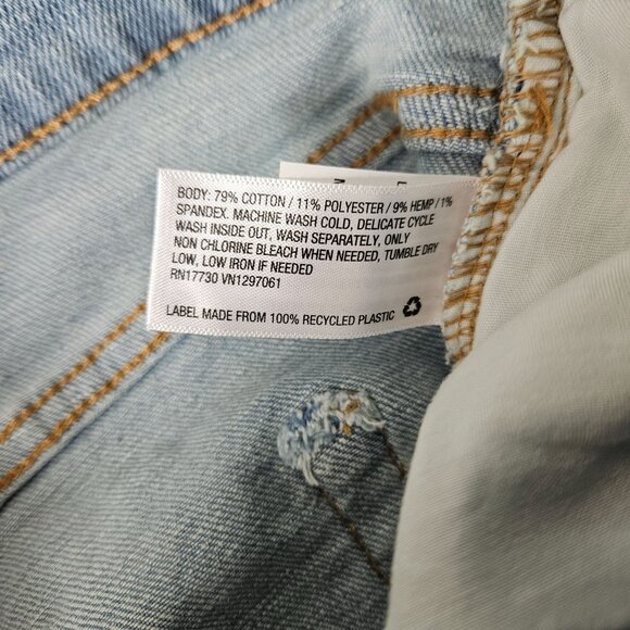 Goodfellow & Co Mens Straight Slim Fit Bllue Jeans W40 x L32 Light Wash Denim - Picture 10 of 10